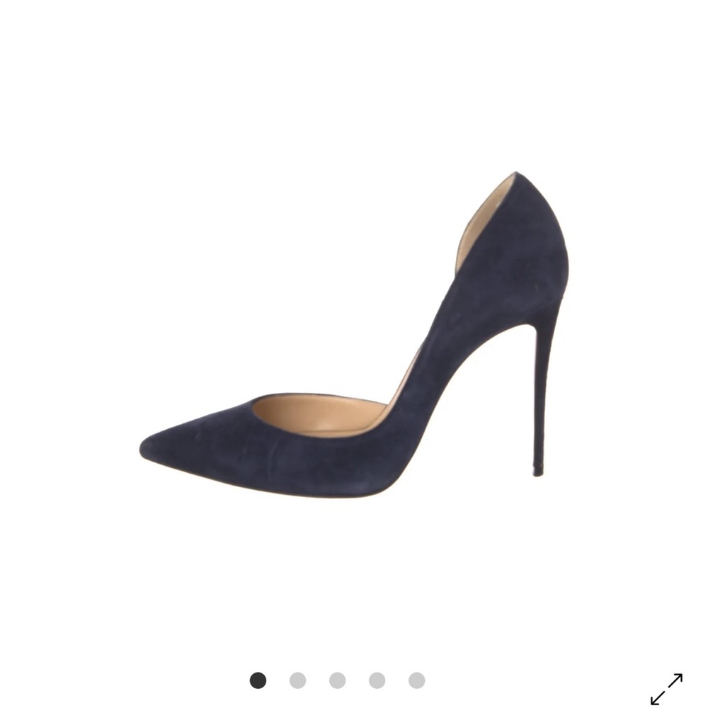 Chic Navy Stiletto Heels 38